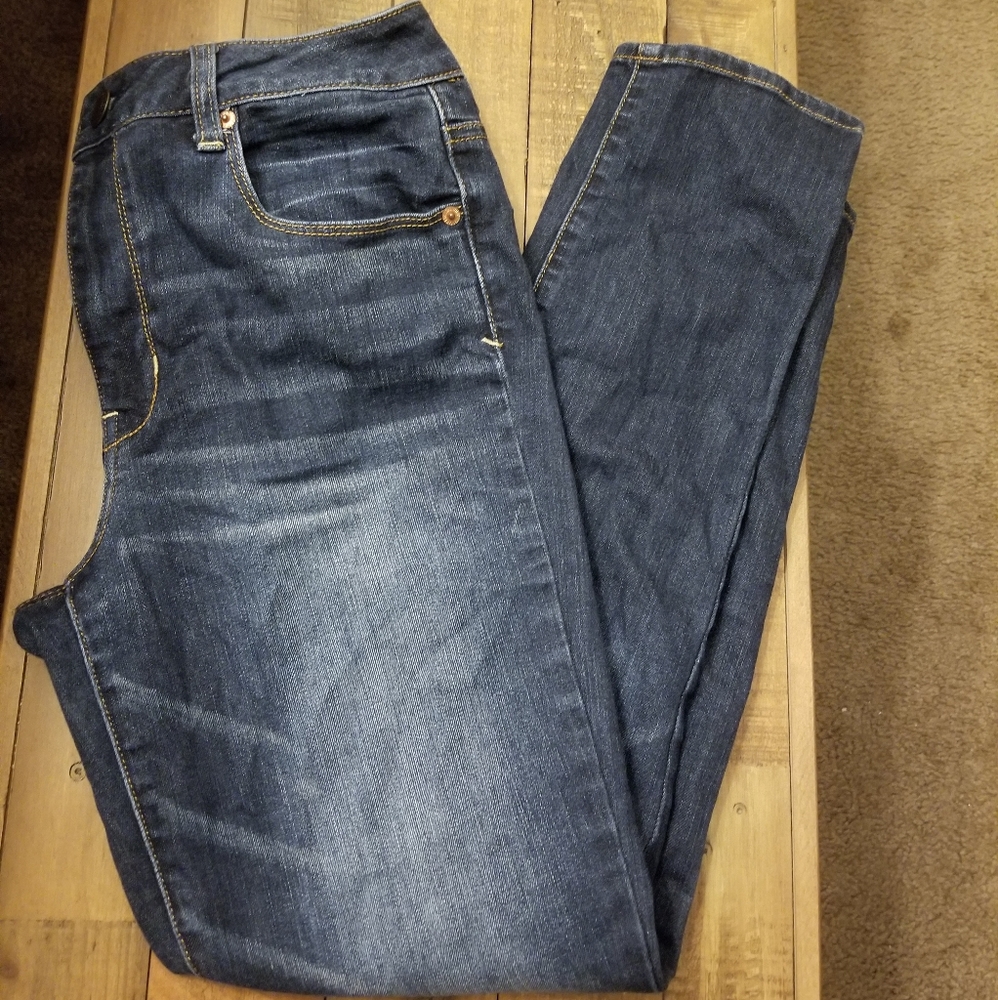 American eagle hi rise jeans